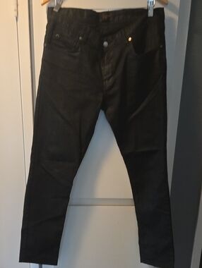 J.Lindeberg Black Slim Straight Men's Jeans